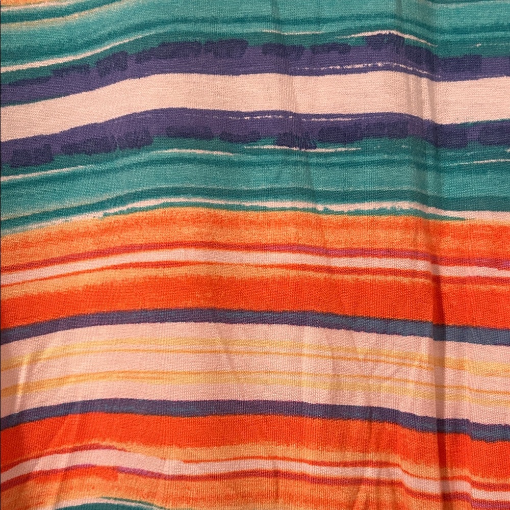Ruby Rd. Multicolor Striped Tie-Hem Tunic - Picture 2 of 6